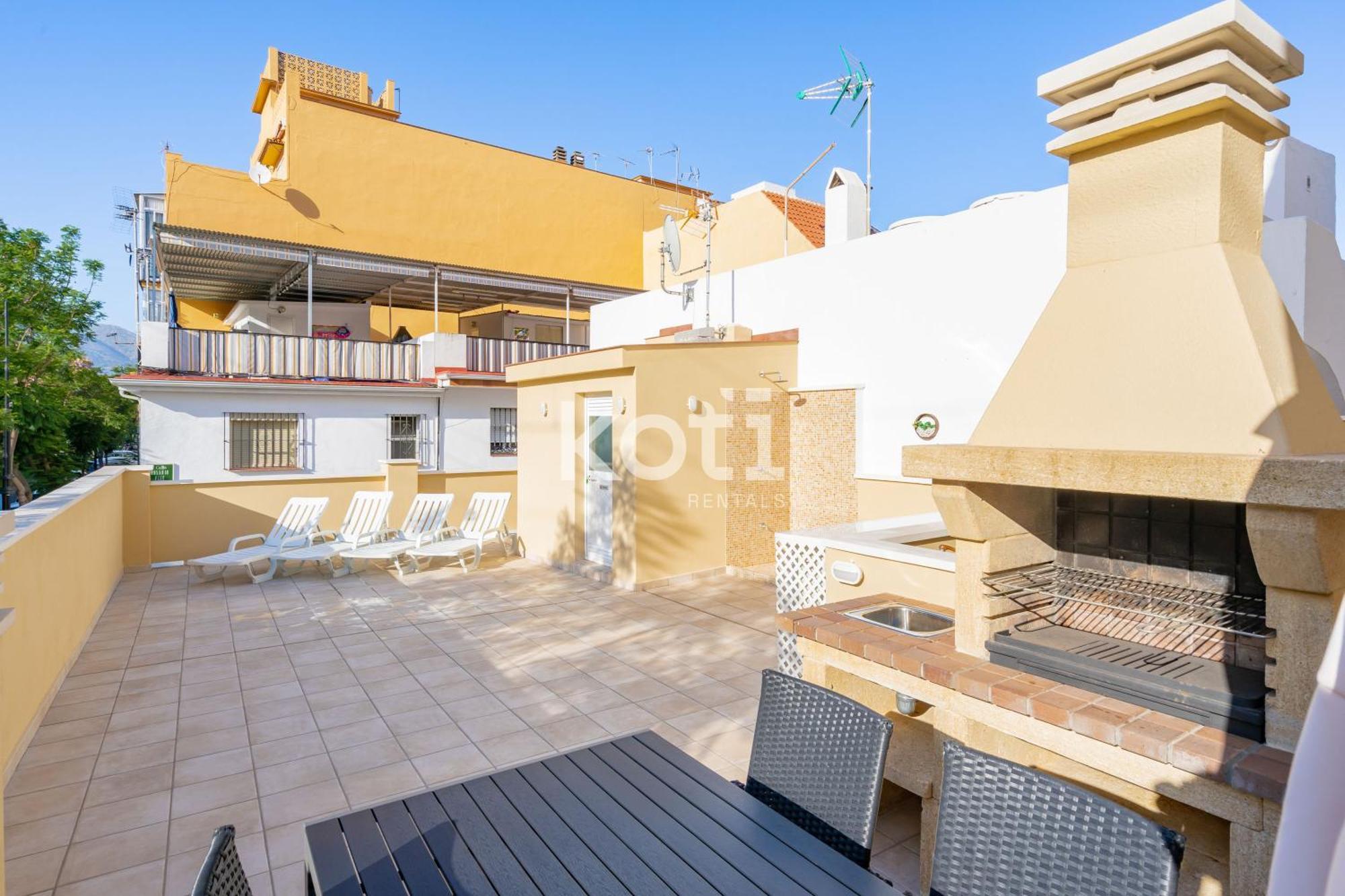 פואנגירולה Koti Rentals - Casita Rosario Pino Rooftop Y Bbq מראה חיצוני תמונה